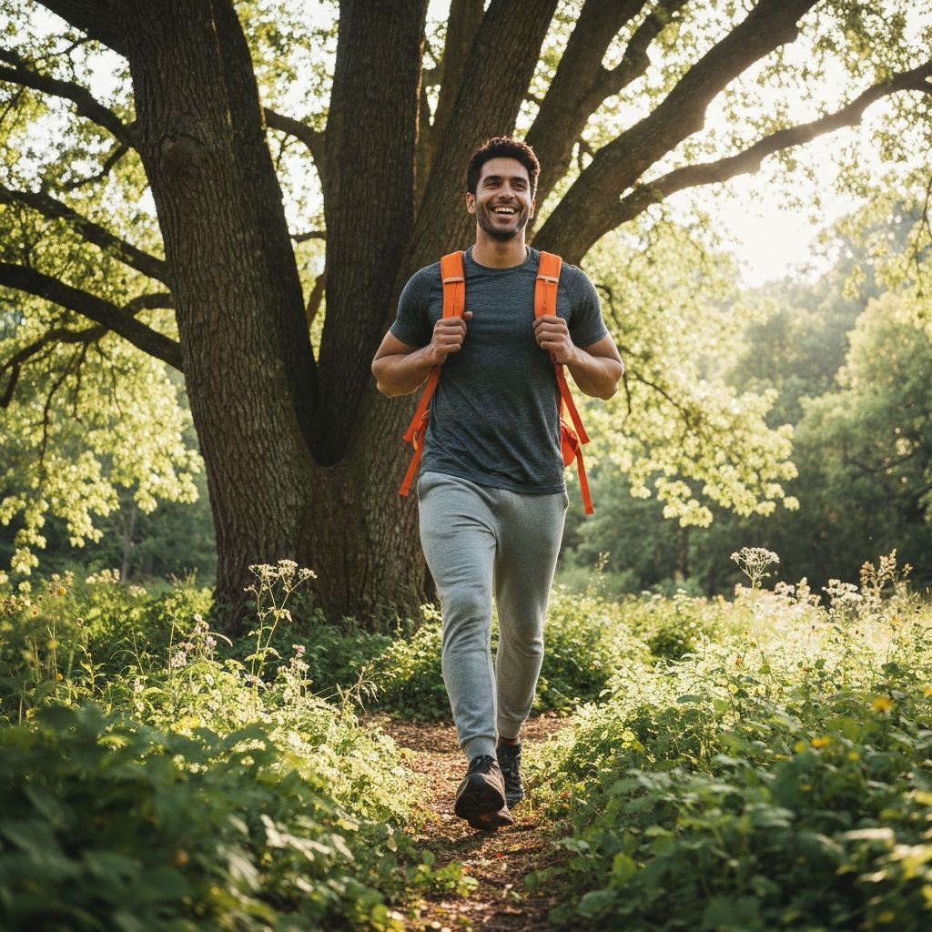 Aktiver männlicher Lebensstil